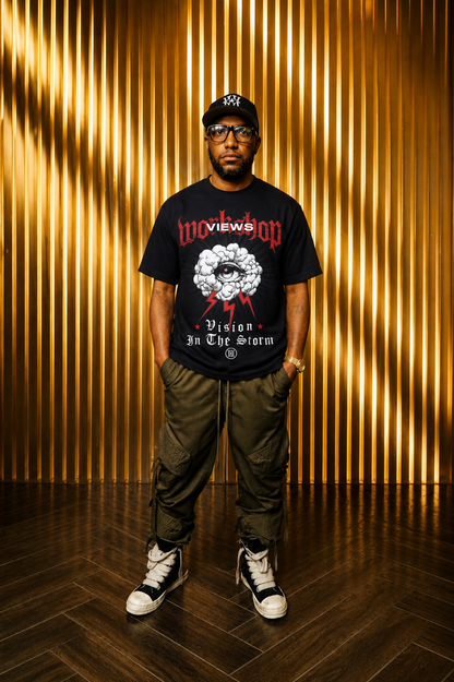 Cloud Storm S/S Tee-Black